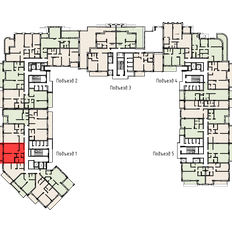 Квартира 65 м², 1-комнатная - изображение 2