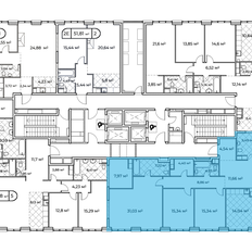 Квартира 192,3 м², 3-комнатная - изображение 2