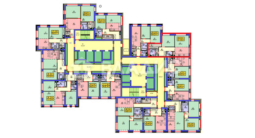 Квартира 61 м², 2-комнатная - изображение 1