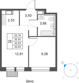 32 м², 1-комнатная квартира 7 900 000 ₽ - изображение 47