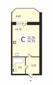 Квартира 21,5 м², студия - изображение 2