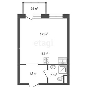 Квартира 28,1 м², студия - изображение 2