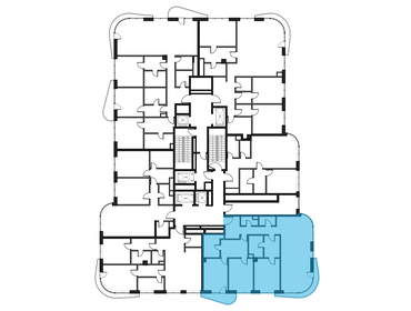 127 м², 3-комнатная квартира 63 400 000 ₽ - изображение 119