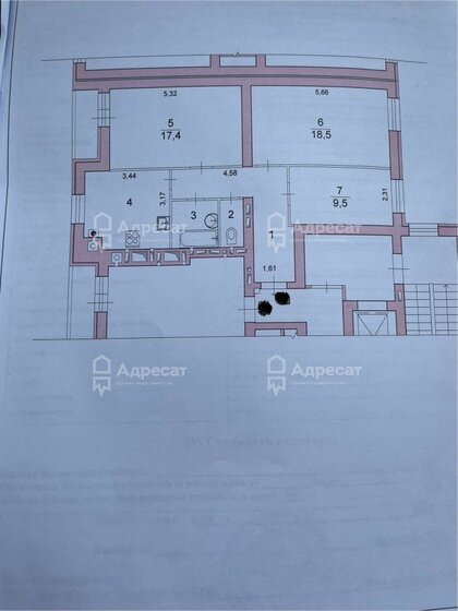 70,8 м², 3-комнатная квартира 4 700 000 ₽ - изображение 1