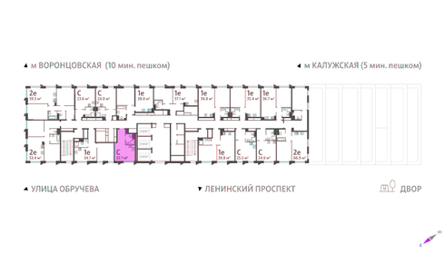 22,7 м², квартира-студия 14 170 860 ₽ - изображение 28