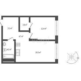 49 м², 1-комнатная квартира 7 650 000 ₽ - изображение 2