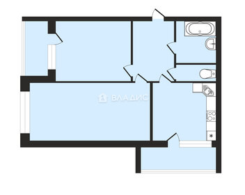 59,7 м², 2-комнатная квартира 4 900 000 ₽ - изображение 83