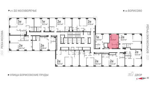 25,7 м², квартира-студия 11 347 166 ₽ - изображение 49