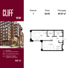 92,7 м², 1-комнатные апартаменты 26 790 300 ₽ - изображение 206