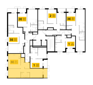 99,6 м², 4-комнатная квартира 21 990 000 ₽ - изображение 109