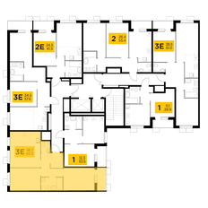 Квартира 62,3 м², 3-комнатная - изображение 2