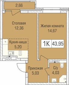 48 м², 1-комнатная квартира 5 350 000 ₽ - изображение 115