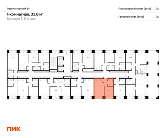 Квартира 33,8 м², 1-комнатная - изображение 2