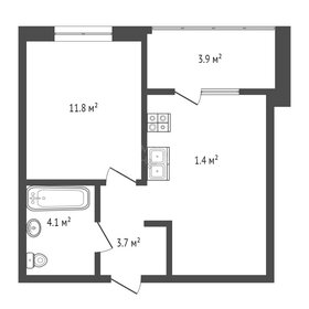 Квартира 35,6 м², 1-комнатная - изображение 1