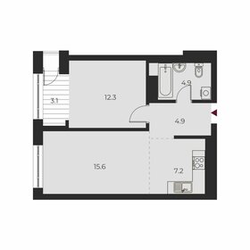 48,5 м², 2-комнатная квартира 9 850 000 ₽ - изображение 31