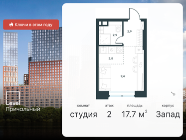 23,1 м², квартира-студия 14 000 000 ₽ - изображение 60