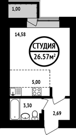 18,6 м², квартира-студия 5 000 000 ₽ - изображение 89