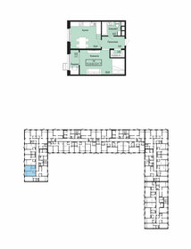 41,9 м², 1-комнатная квартира 3 687 200 ₽ - изображение 28