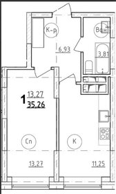 29,9 м², апартаменты-студия 6 200 000 ₽ - изображение 63