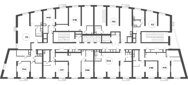 68,1 м², апартаменты-студия 15 990 000 ₽ - изображение 71