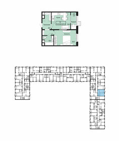 37,8 м², 1-комнатная квартира 3 570 000 ₽ - изображение 70