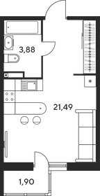27,2 м², квартира-студия 4 290 000 ₽ - изображение 6