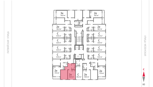 37,9 м², 1-комнатная квартира 3 882 172 ₽ - изображение 16