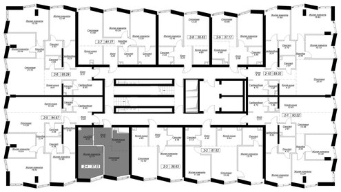 43,7 м², 1-комнатная квартира 25 000 000 ₽ - изображение 101