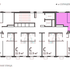 Квартира 60,6 м², 3-комнатная - изображение 2