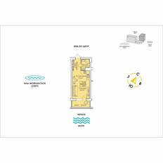 Квартира 30,7 м², студия - изображение 2