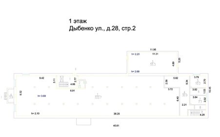 52 м², торговое помещение 29 500 000 ₽ - изображение 46