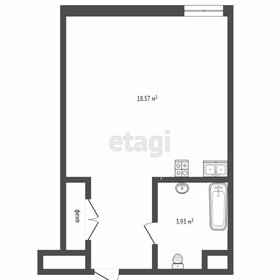 Квартира 29 м², студия - изображение 1