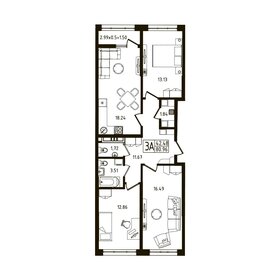 73,3 м², 4-комнатная квартира 6 800 000 ₽ - изображение 33