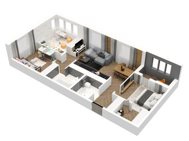 Квартира 83,9 м², 3-комнатная - изображение 2