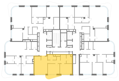 37,5 м², квартира-студия 25 500 000 ₽ - изображение 112