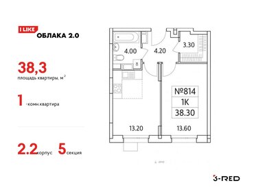 38,2 м², 1-комнатная квартира 11 139 120 ₽ - изображение 6