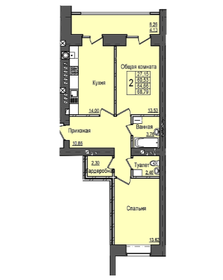 61 м², 2-комнатная квартира 4 700 000 ₽ - изображение 5