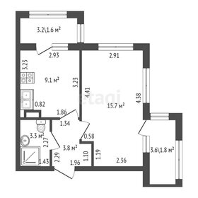 Квартира 31,9 м², 1-комнатная - изображение 1