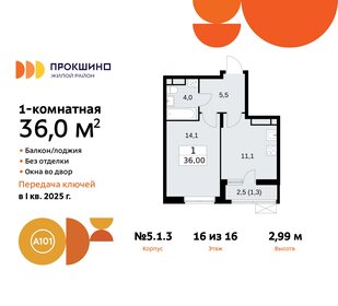 35 м², 1-комнатная квартира 15 000 000 ₽ - изображение 66