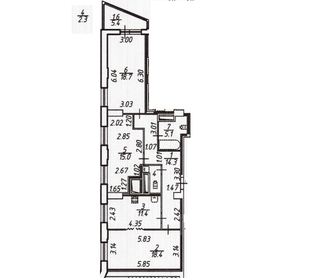 86,4 м², 3-комнатная квартира 16 525 000 ₽ - изображение 41