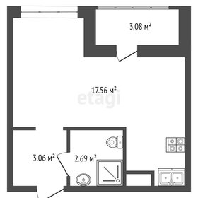 Квартира 25 м², студия - изображение 2