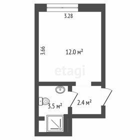 18 м², апартаменты-студия 4 300 000 ₽ - изображение 44