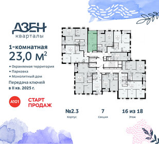 Квартира 23 м², студия - изображение 2