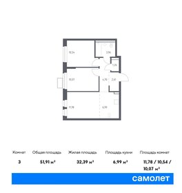 48 м², 2-комнатная квартира 6 600 000 ₽ - изображение 113