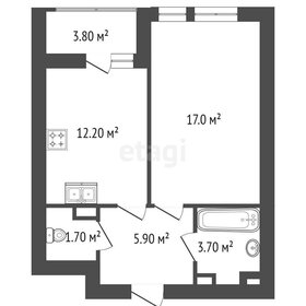 Квартира 40,3 м², 1-комнатная - изображение 3