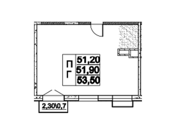 51,9 м², 2-комнатные апартаменты 12 460 000 ₽ - изображение 1