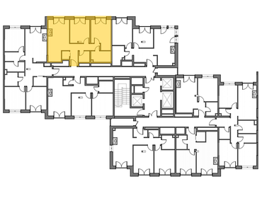 66,7 м², 2-комнатная квартира 39 660 000 ₽ - изображение 23
