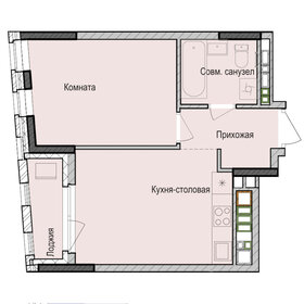 Квартира 37,2 м², 1-комнатная - изображение 1