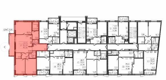 Квартира 113,7 м², 3-комнатная - изображение 2
