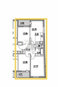 Квартира 80 м², 3-комнатная - изображение 1